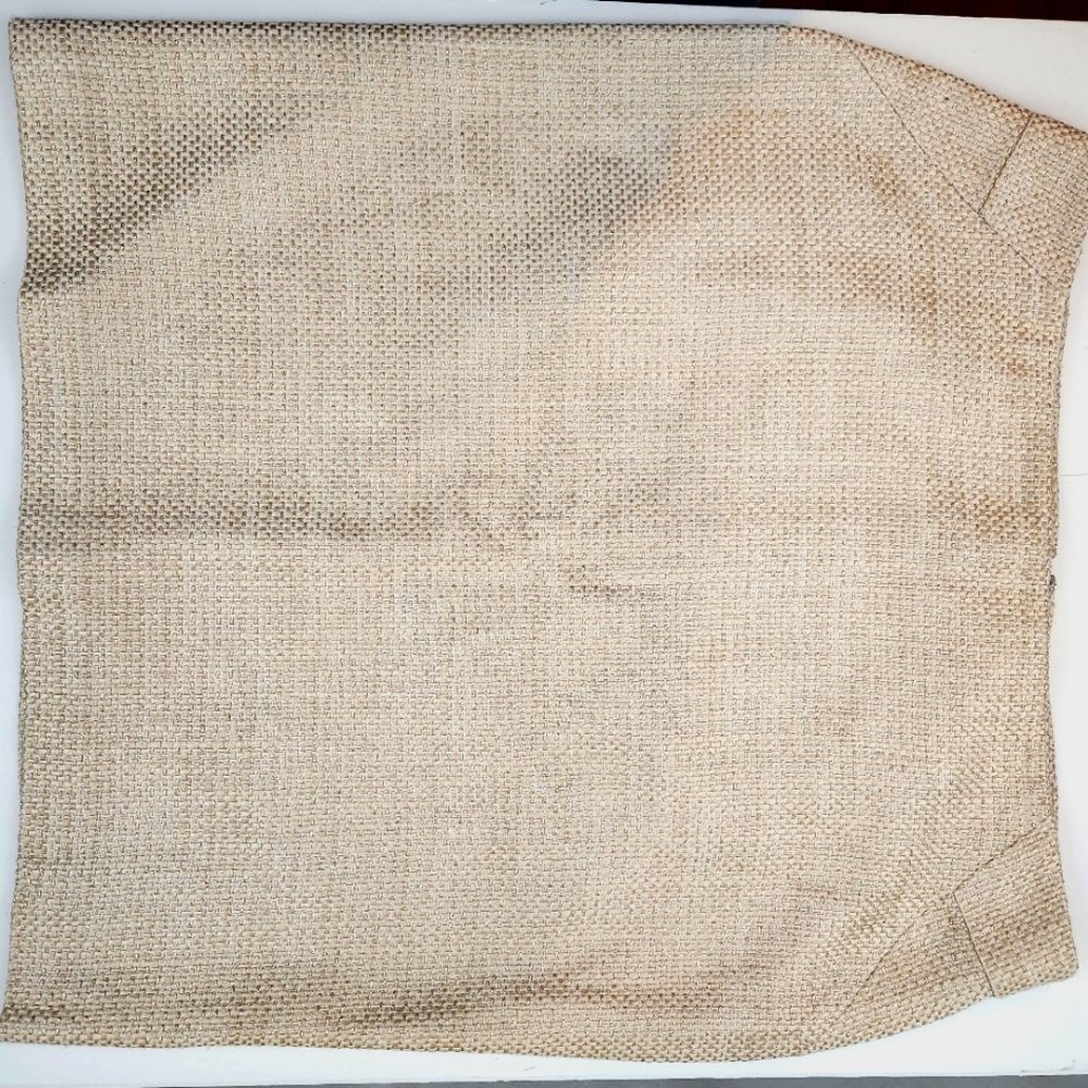 Ann Taylor Beige Textured Skirt